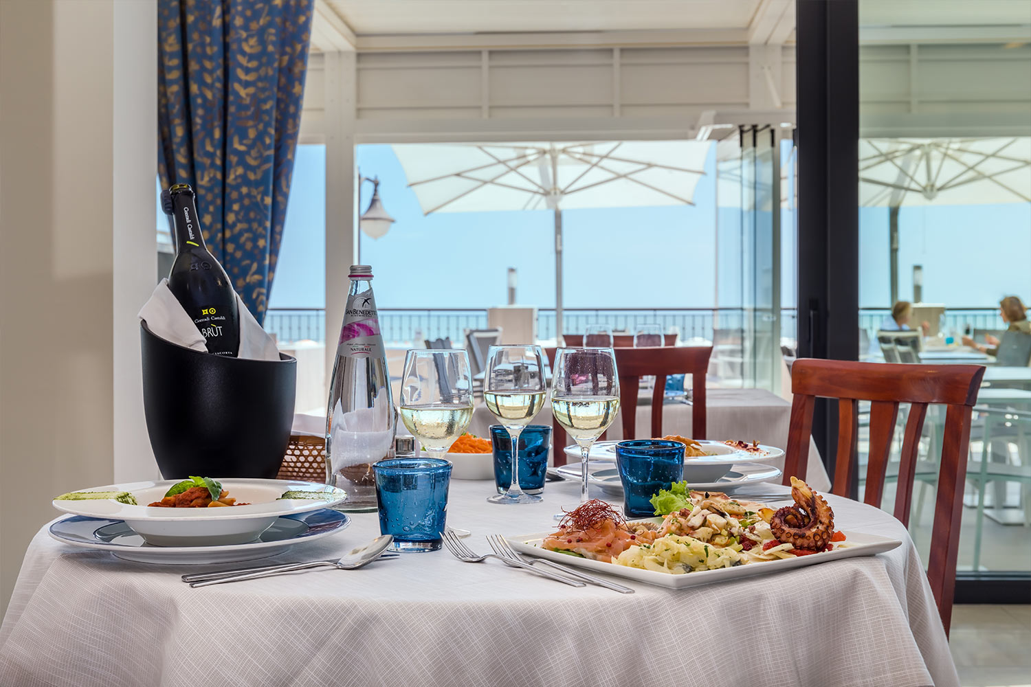 Ristorante frontemare Caorle - Hotel Nettuno 3 stelle superior